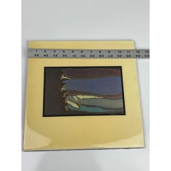 Southwest Native American Tile A.R.T. Co. Danzantes Amado Pena 11 7/8” X 11 7/8” - Picture 6 of 6